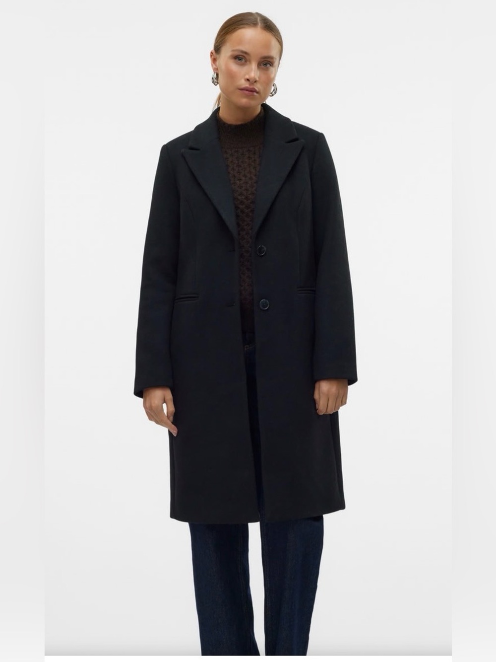 Vero Moda Blaza Coat Black Large